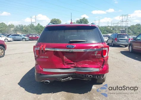 2018 Ford Explorer Limited из США, поврежденный, VIN 1FM5K8F83JGA95217
